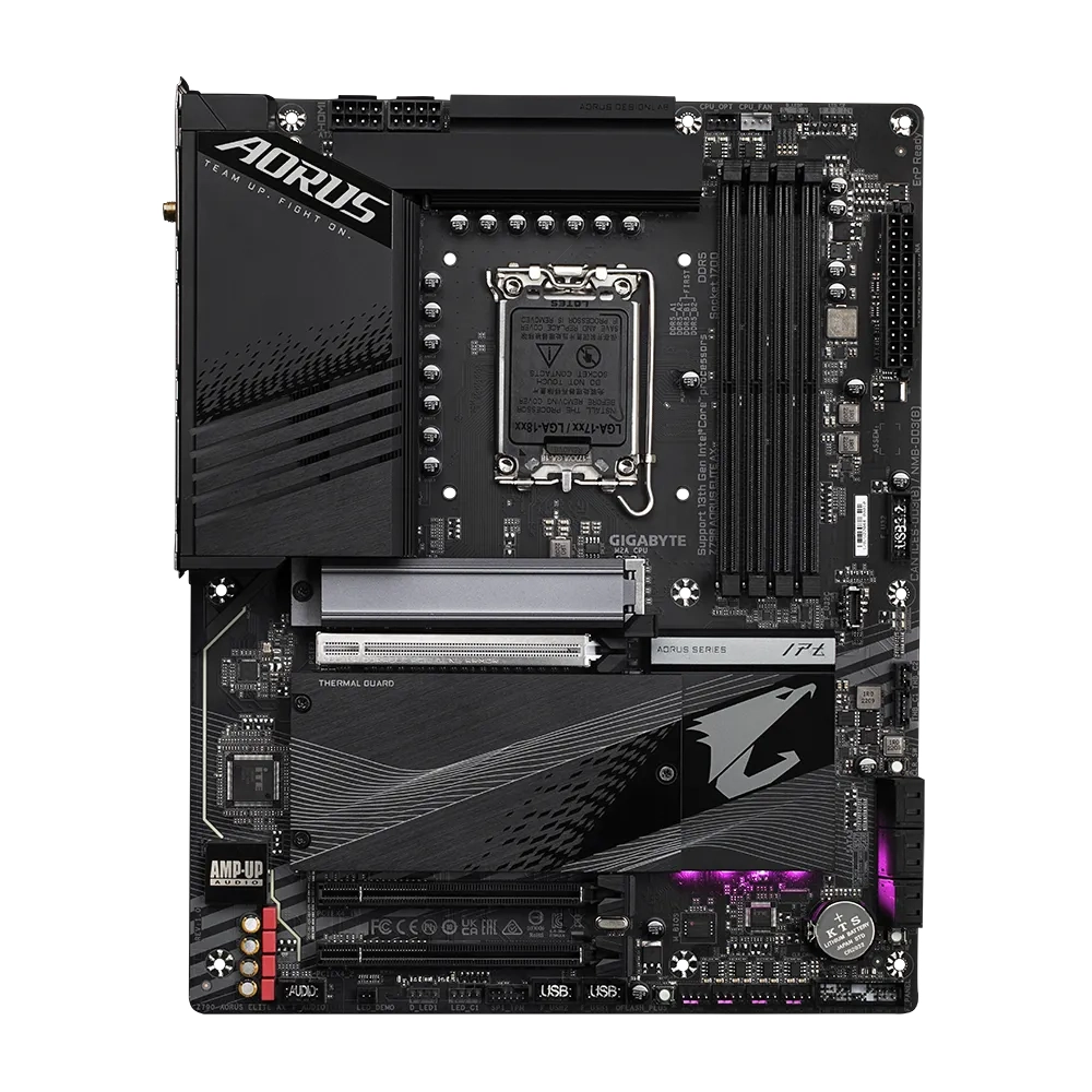 Gigabyte Z790 Aorus Elite Ax DDR5 Motherboard For Intel 12th | 13th | 14th Gen view 2